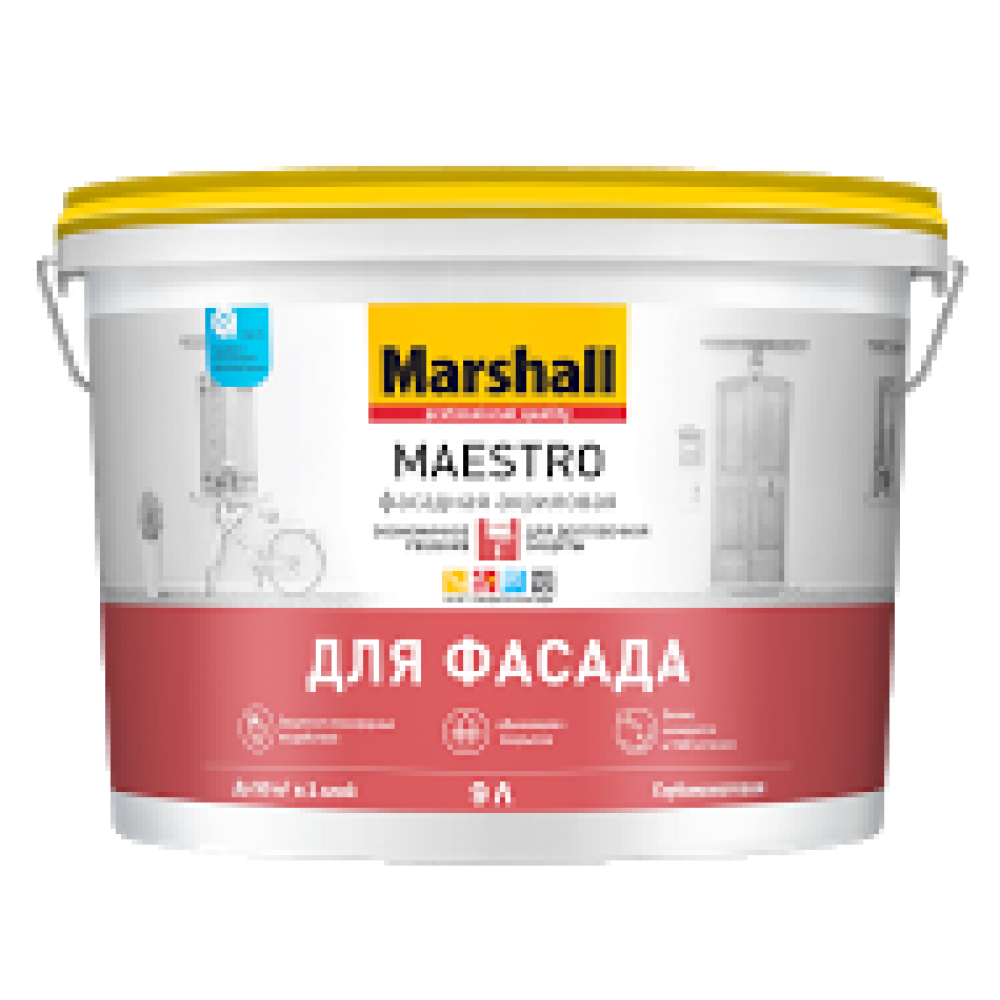 Marshall Maestro Фасадная / Маршал Маэстро акриловая краска для фасадов